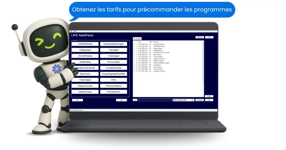 Programme automatique life system Programme automatique life system Autopanel et Specialties