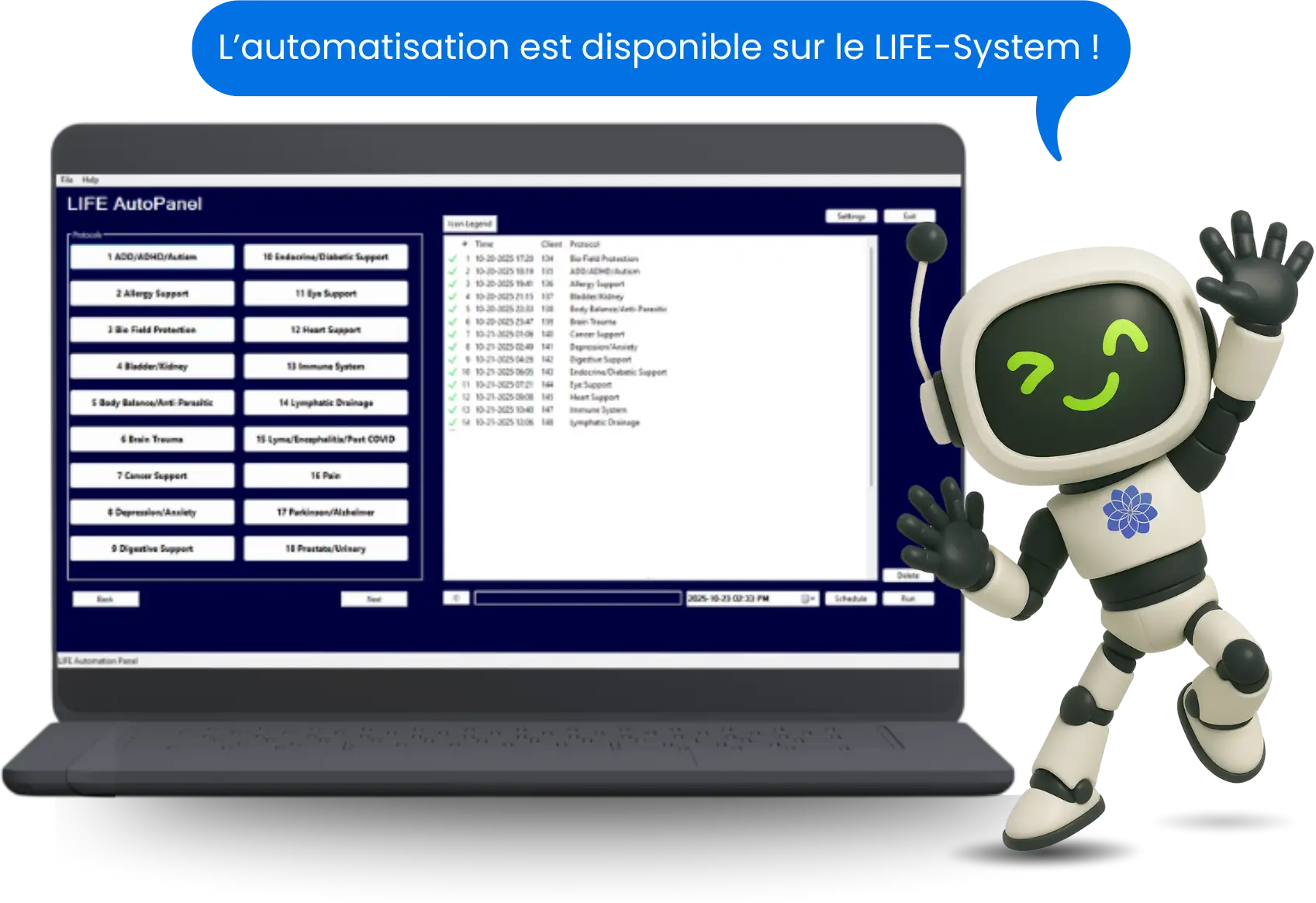 automatisation LIFE-System