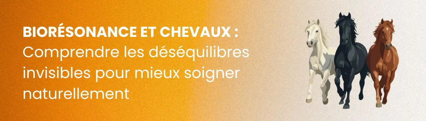 Biorésonance et chevaux bienfaits et solutions